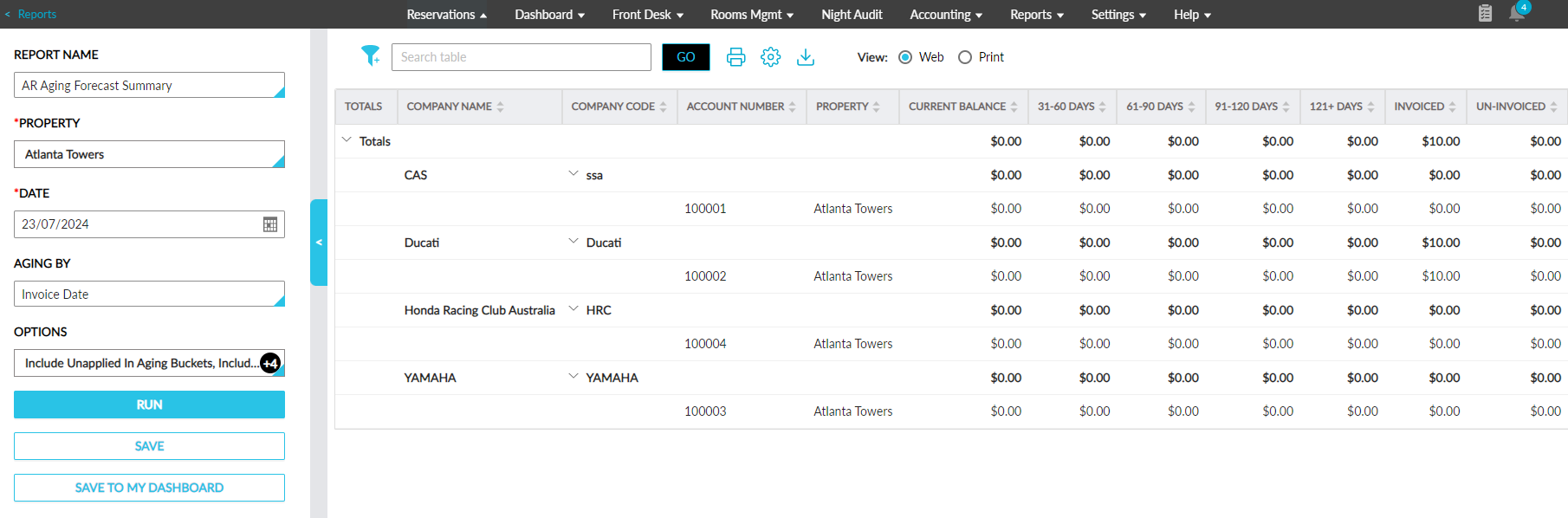 Reports Enhancements